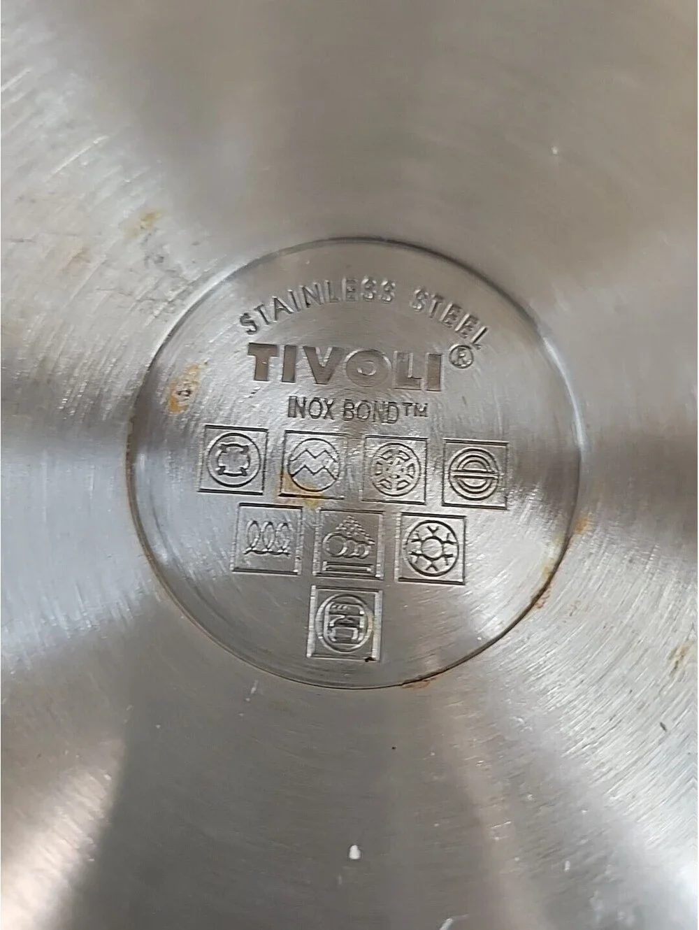 Tivoli Gourmet Quality Stainless Steel Inox Bond  3 1/2 Qt Stockpot - NO LID